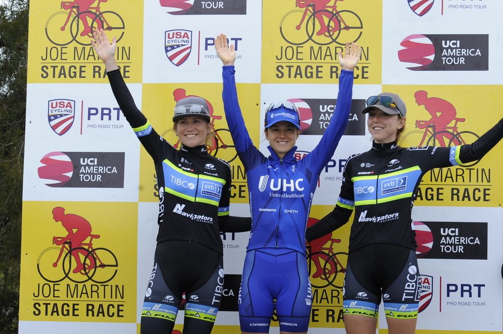 The top three after stage 2