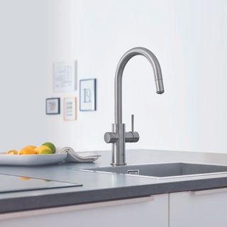 kitchen with butler tap