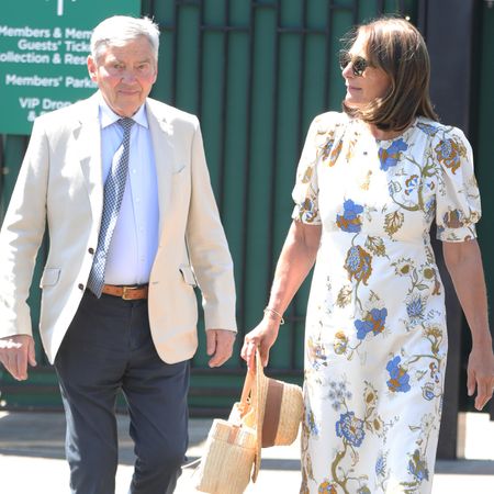Carole and Michael Middleton at Wimbledon