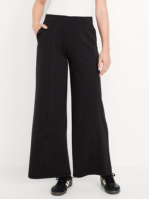 High-Waisted Powersoft Trouser Pants