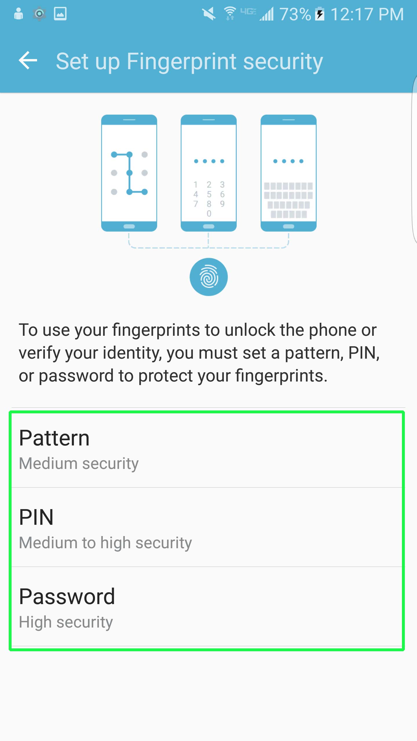How to Set Up the Galaxy S7 Fingerprint Sensor Samsung Galaxy S7 User