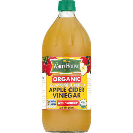 White House Organic, Raw Unfiltered, Apple Cider Vinegar, 32 Fl Oz