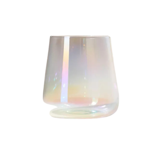 An iridescent glass 