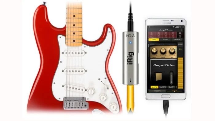 AmpliTube and iRig HD-A