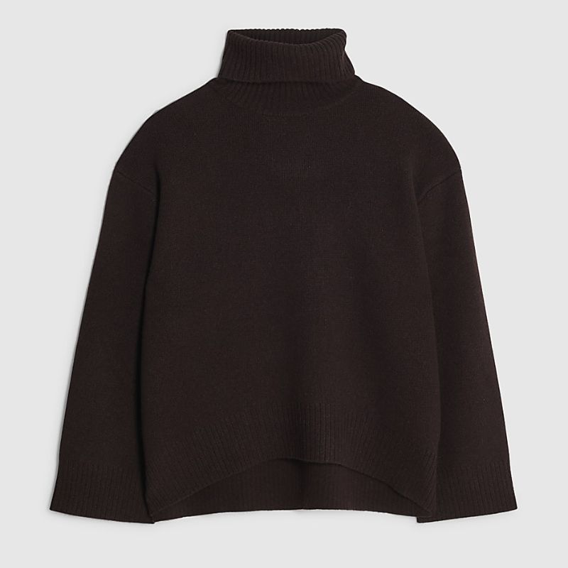 River Island brown, wool jumper