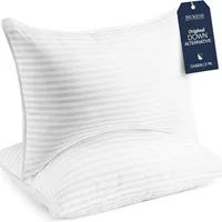 Beckham Hotel Collection Down-Alternative Pillow: queen pack was $79.99now $59.99 at Amazon