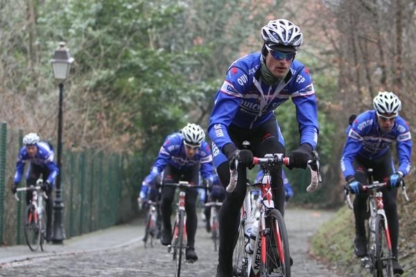It gets pretty steep on the Muur.