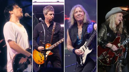 Jeff Buckley, Noel Gallagher, Dave Murray and Melissa Etheridge