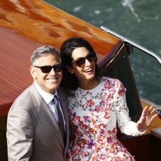 Amal and George Clooney