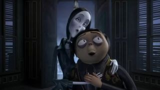 Morticia and Gomez in the animated 2019 The Addams Family