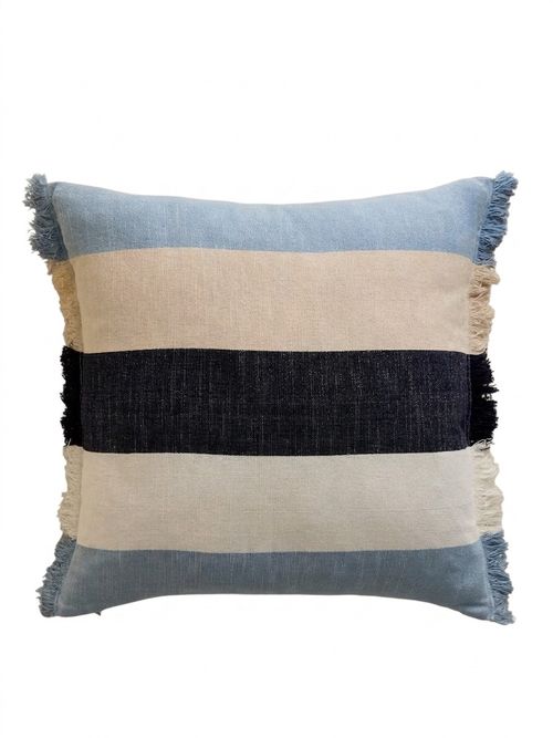 Pure Cotton Woven Striped Outdoor Cushion