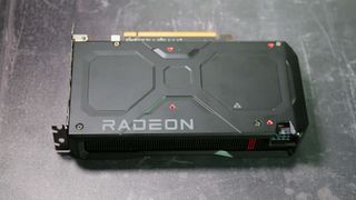 AMD Radeon RX 7600 backplate