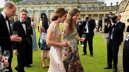 Rose Hanbury and Kate Middleton