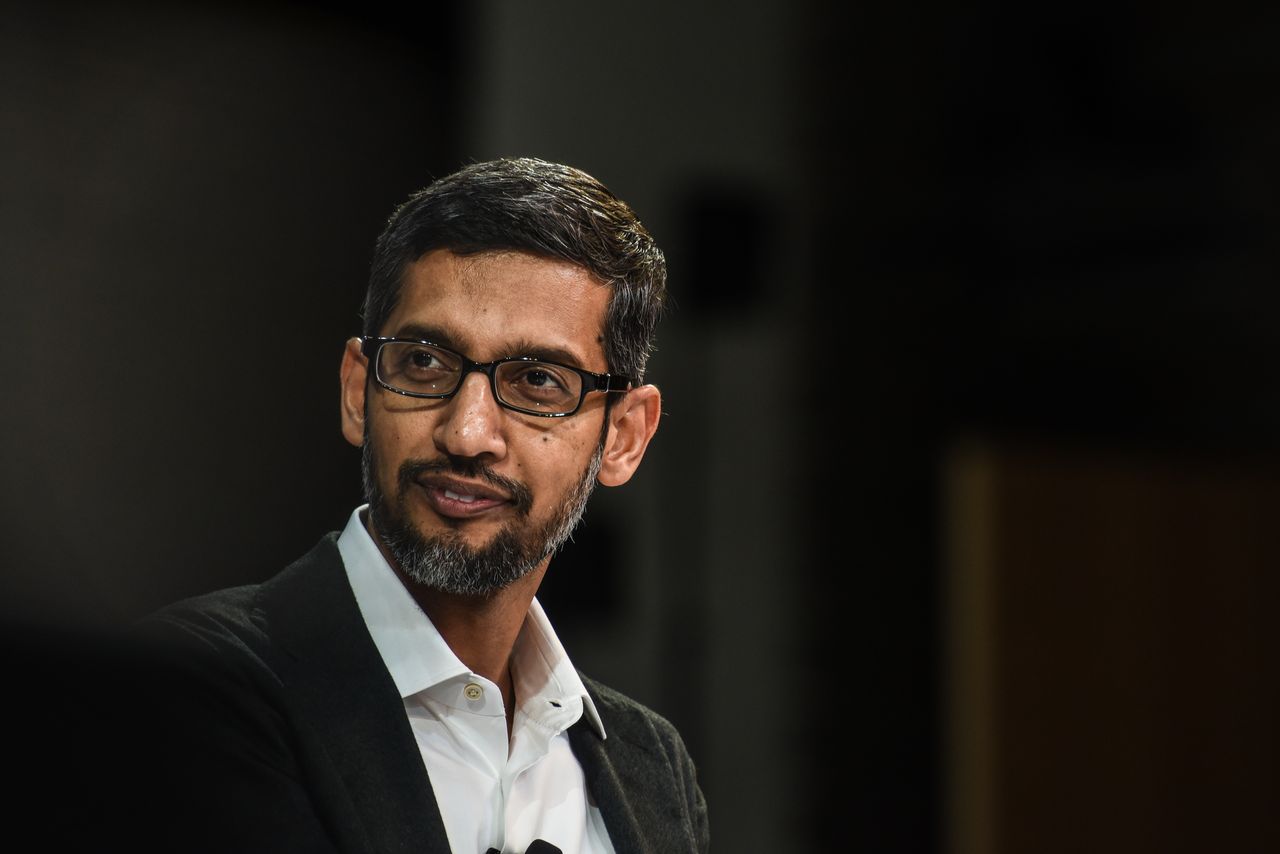 Sundar Pichai.