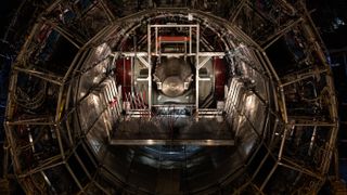 A photo of the Large Hadron Collider's ALICE detector.