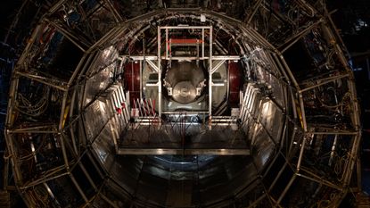 A photo of the Large Hadron Collider's ALICE detector.