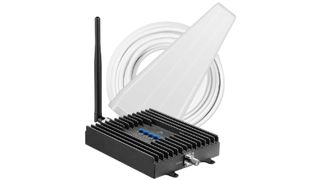 Product shot of SureCall Fusion4Home cellphone signal booster, one of the best cellphone signal boosters