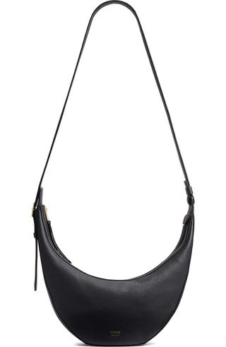 Small Augustina Suede Hobo Bag