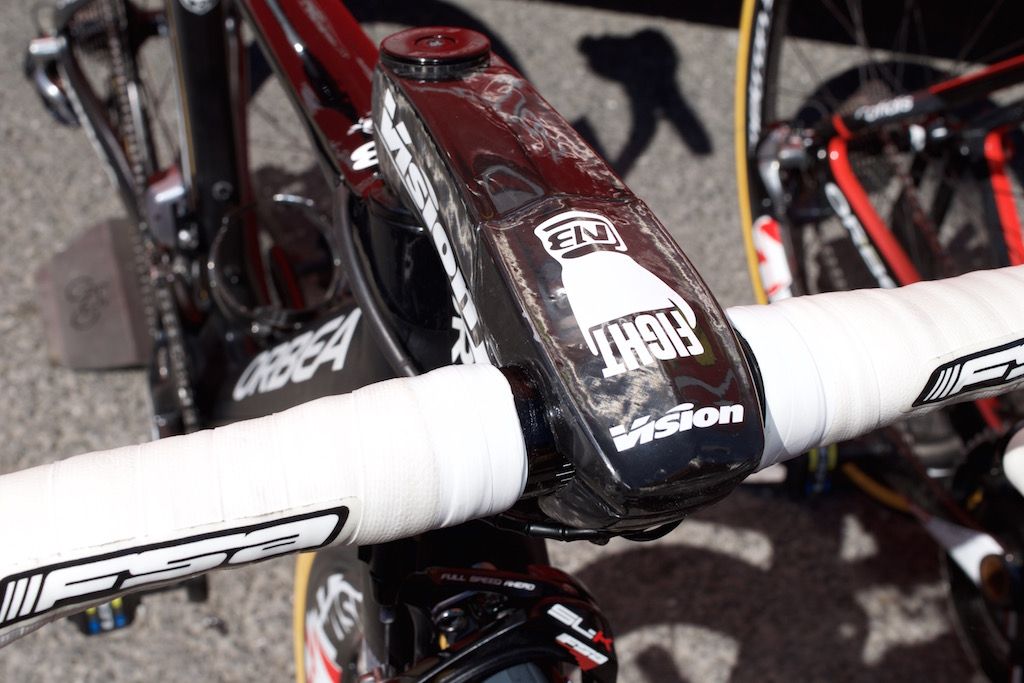 'Fight' says Bouhanni's stem and generally that's what he does in the sprints