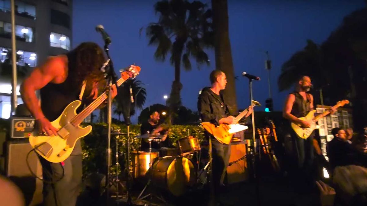 Watch Hollywood star Jason Momoa's new band ÖOF TATATÁ perform classics from Metallica and Black Sabbath