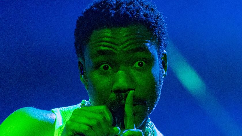 Childish Gambino performs during Camp Flog Gnaw music festival at Dodgers Stadium on Saturday, Nov. 22, 2025