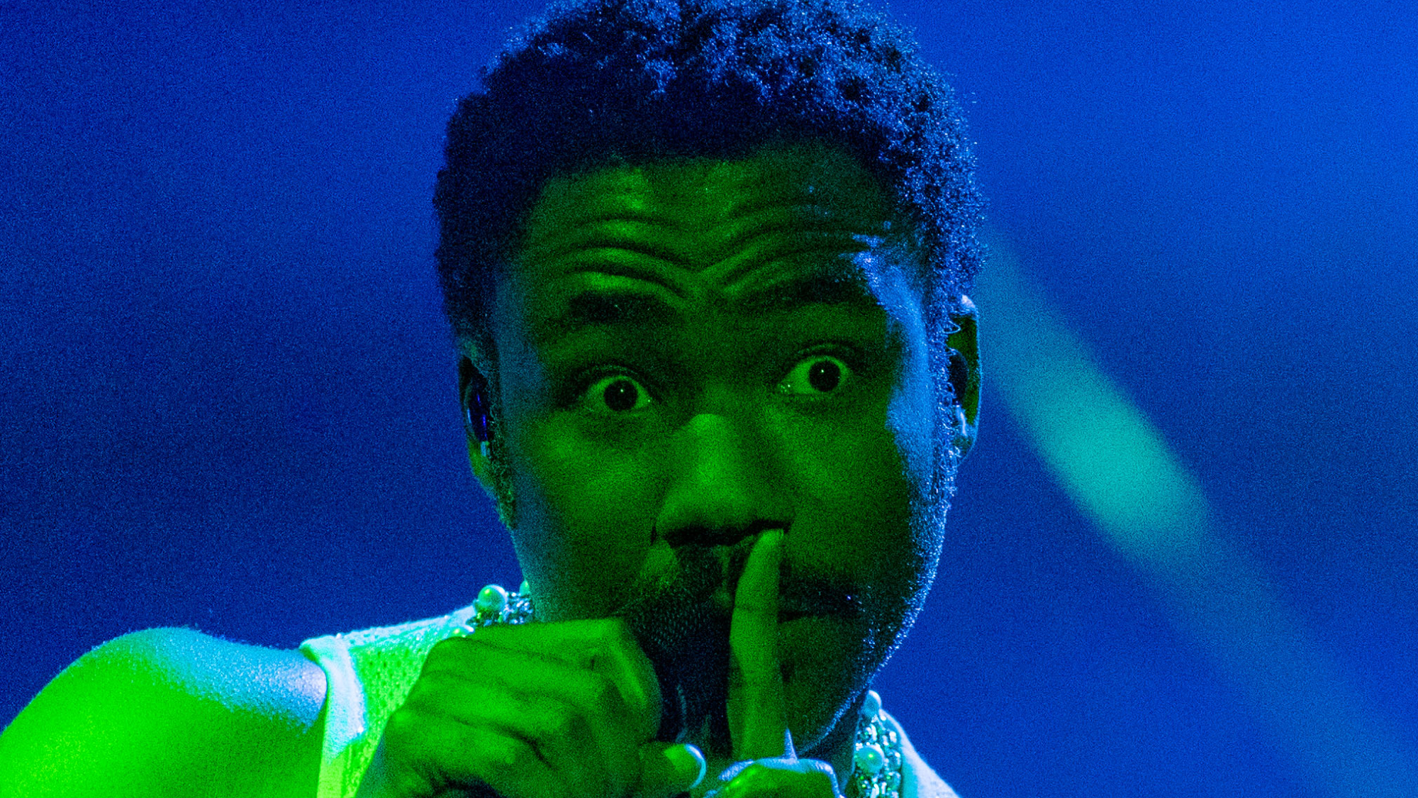 Childish Gambino performs during Camp Flog Gnaw music festival at Dodgers Stadium on Saturday, Nov. 22, 2025