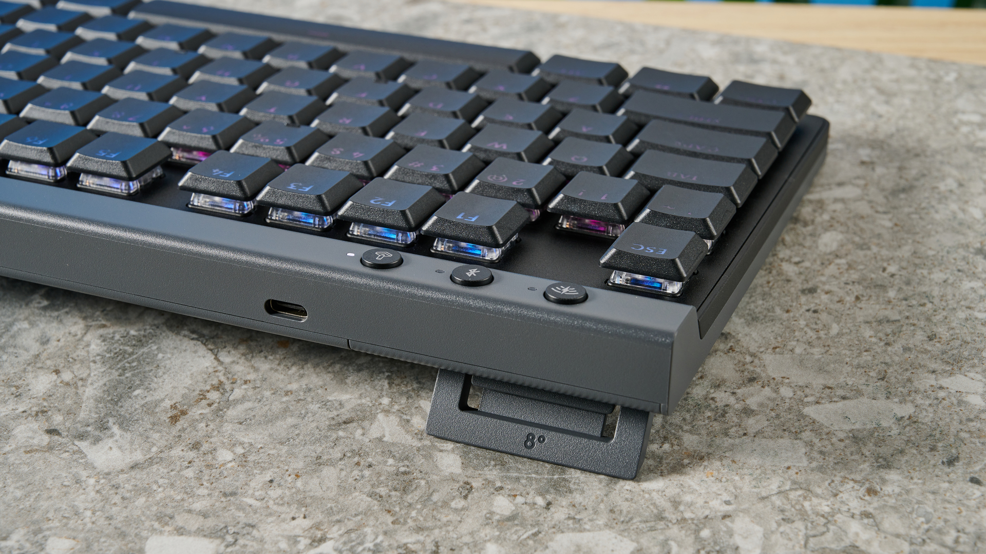 Photograph of the Logitech G515 Lightspeed TKL keyboard
