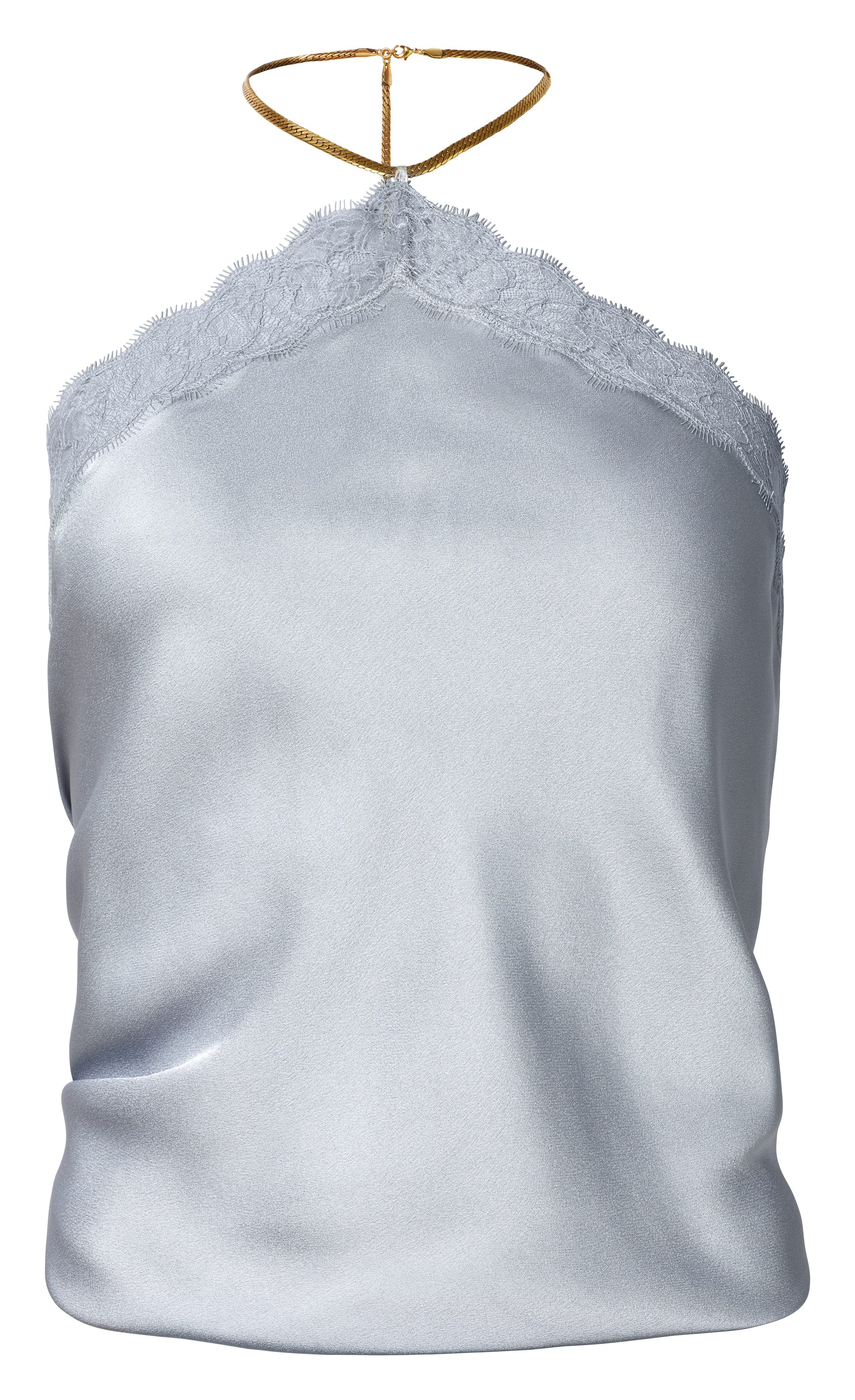 clothes from the H&M x Stella McCartney collaboration on a plain backdrop