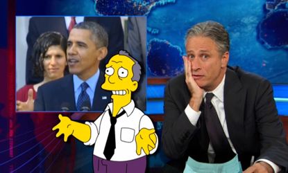 Jon Stewart bashes ObamaCare