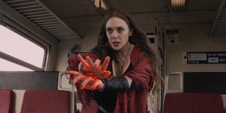 Elizabeth Olsen as Scarlet Witch in Avengers: Age of Ultron