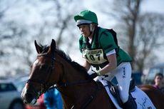 Mary King riding Kings Temptress at Badminton Horse Trials 2013