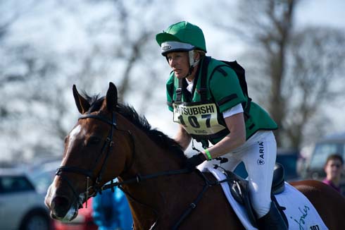 Mary King riding Kings Temptress at Badminton Horse Trials 2013