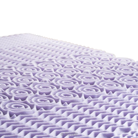 7. Lucid Lavender Memory Foam Mattress Topper was from $45.99