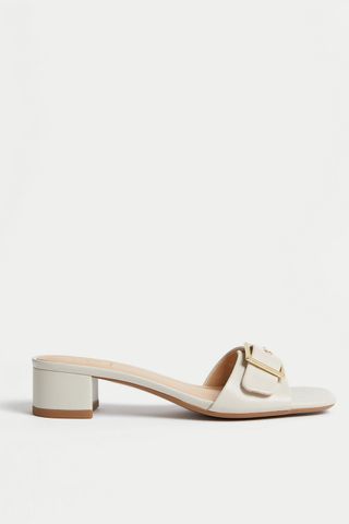 Marks & Spencer buckle mules