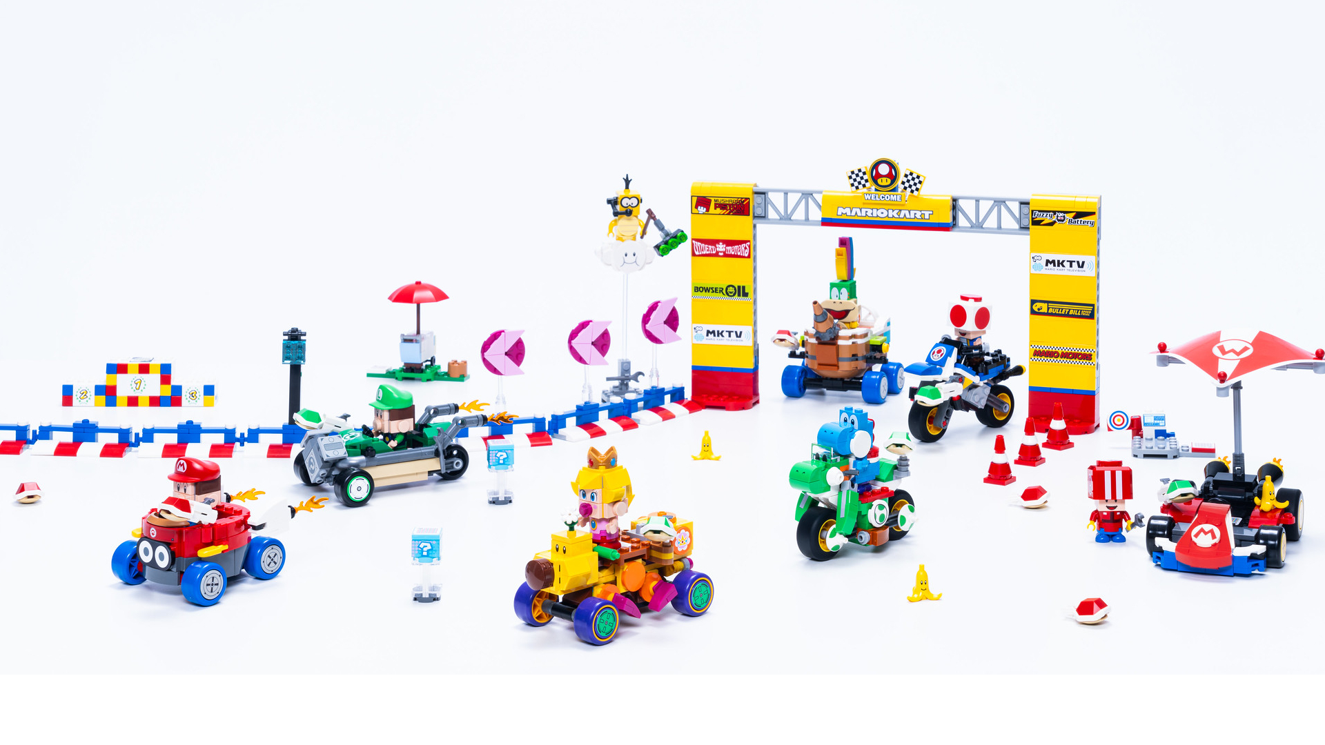 Lego Mario Kart has finally been revealed, and it's full of... babies?