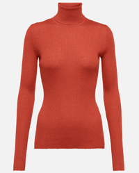 Peppe cashmere and silk sweater in Spice, Gabriela Heart | £351
