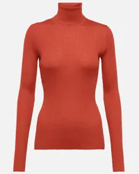 Peppe cashmere and silk sweater in Spice, Gabriela Heart | £351