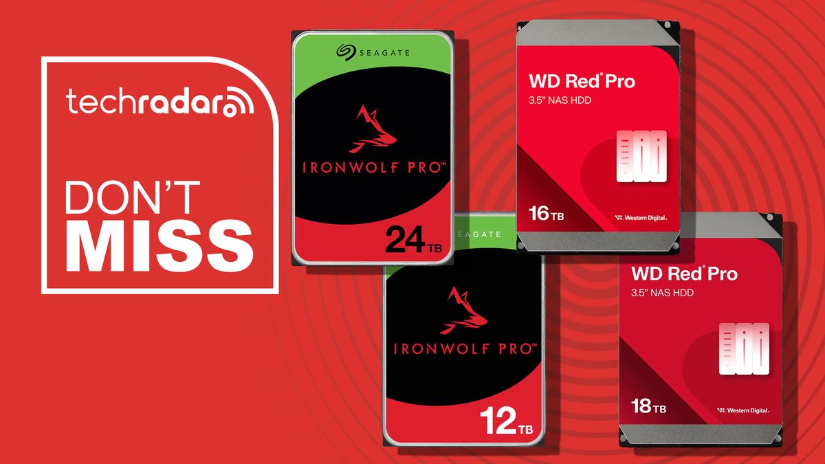 Seagate IronWolf Pro and WD Red Pro NAS drives are all discounted — here's why I'd buy the most expensive model