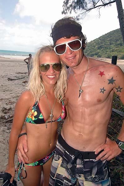 Holidaying Crocodile Trophy legend Stefan Rucker and his partner Julia