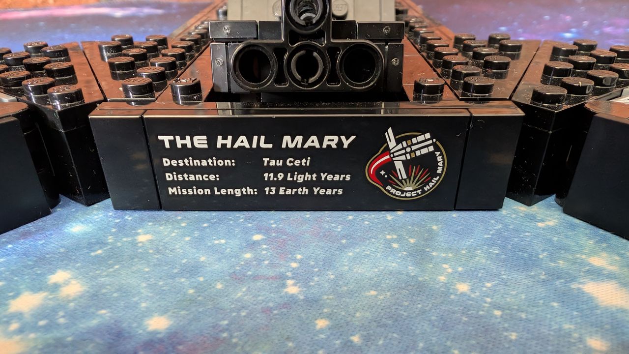 Lego Project Hail Mary set