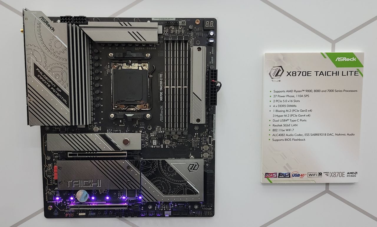 ASRock shows off new AMD Ryzen 9000 motherboards | Tom's Hardware