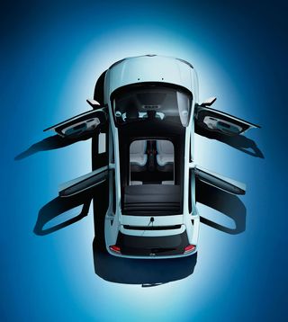 Top view of the Renault Twingo