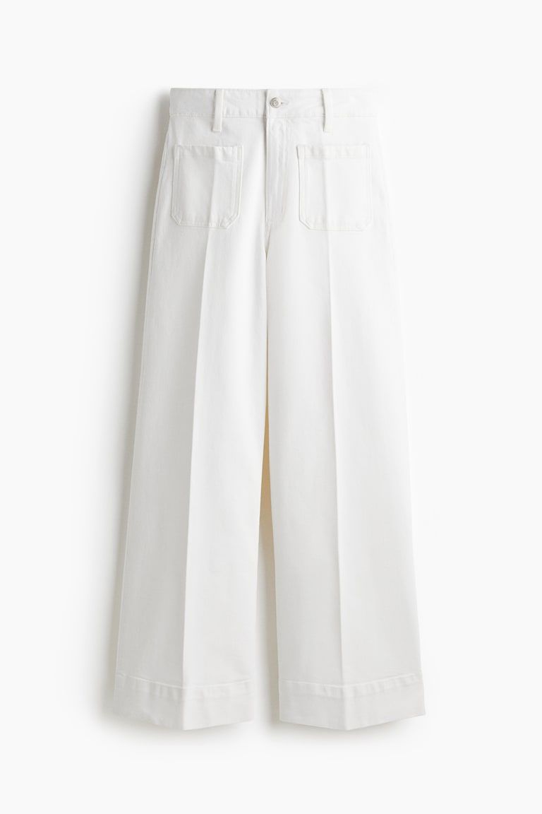 Wide High Jeans