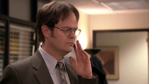 The Office Dwight it's true GIF