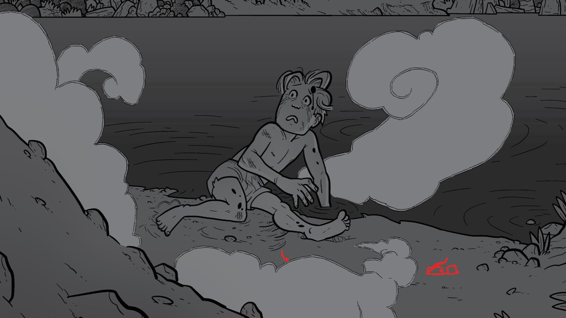 Sleep panel from Image Comics series