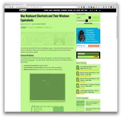 Mac Keyboard Shortcuts and Their Windows Equivalents | Laptop Mag