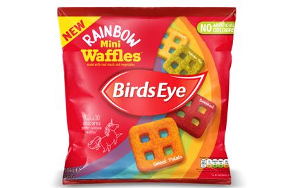 Birds Eye Rainbow Mini Waffles