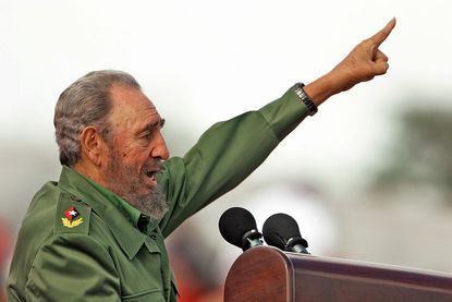 Former Cuban President Fidel Castro, in 2006.