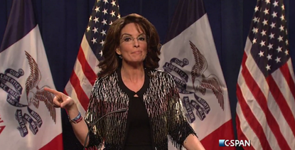 Tina Fey as Sarah Palin