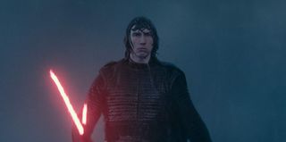 Adam Driver as Kylo Ren in Star Wars: Rise of Skywalker